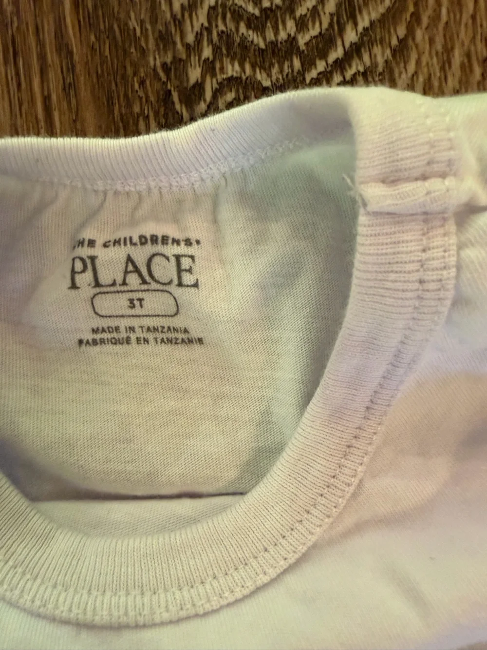 Children’s Place + Cat & Jack Lot x 3 White Long Sleeve Tees Size 3T